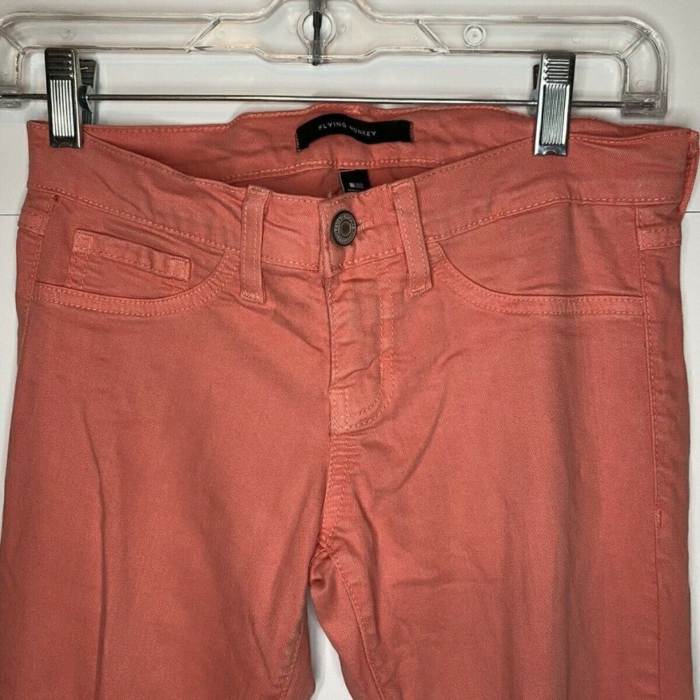 Flying Monkey Skinny Jeans Straight Leg Women's 25